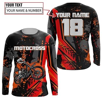  PRO FIT JERSY　xs Amazon.com: PIONAMZIOZ Custom Motocross Jersey Youth Mens